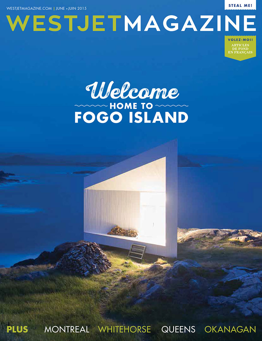 WESTJET MAGAZINE COVER | Fogo Island