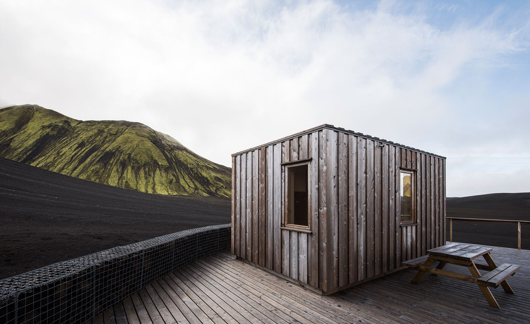Ranger Cabins: Langisjor Iceland - Designed by Arkis Architects