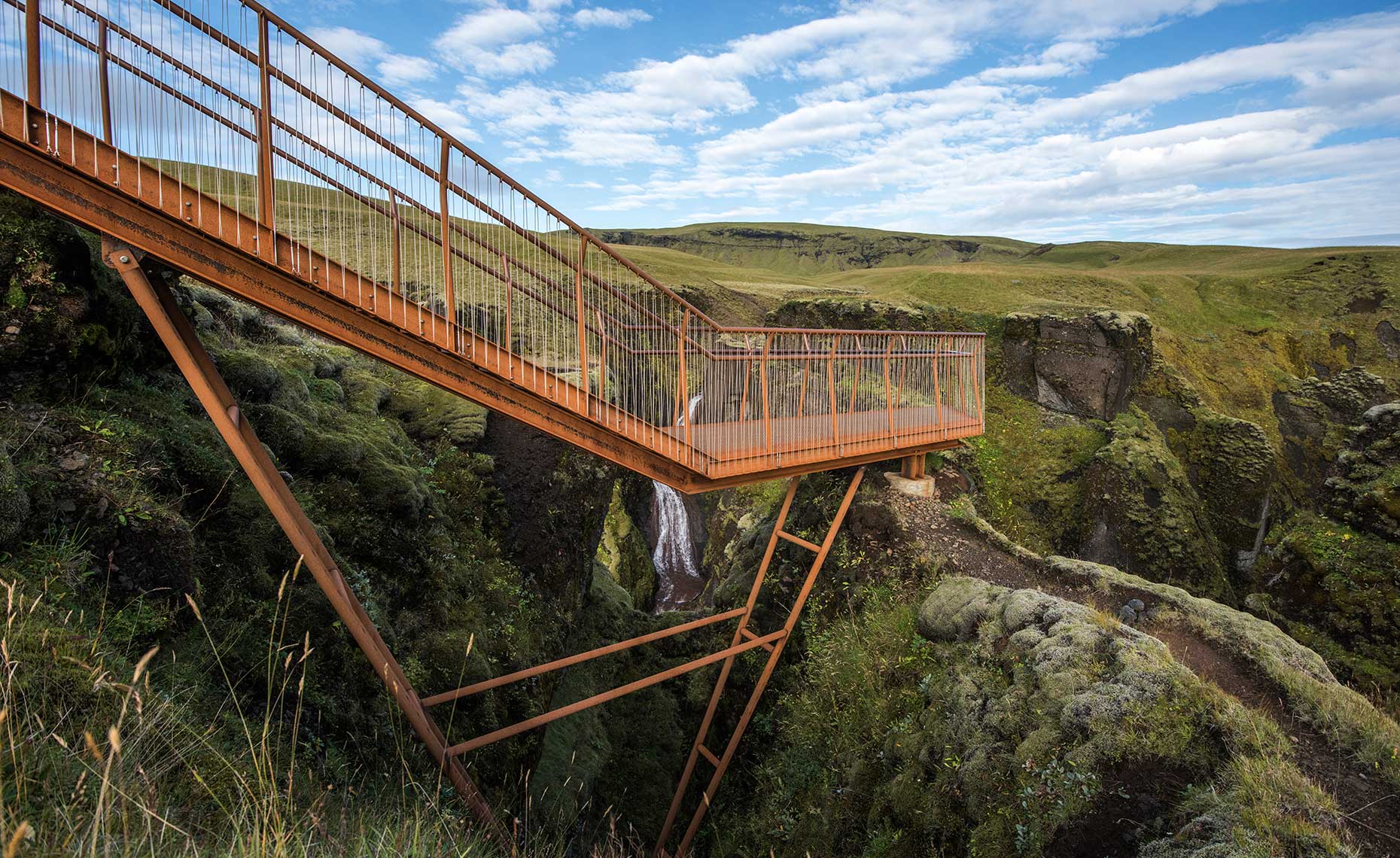 Observation Platform, Iceland - Designed by Arkis Architects