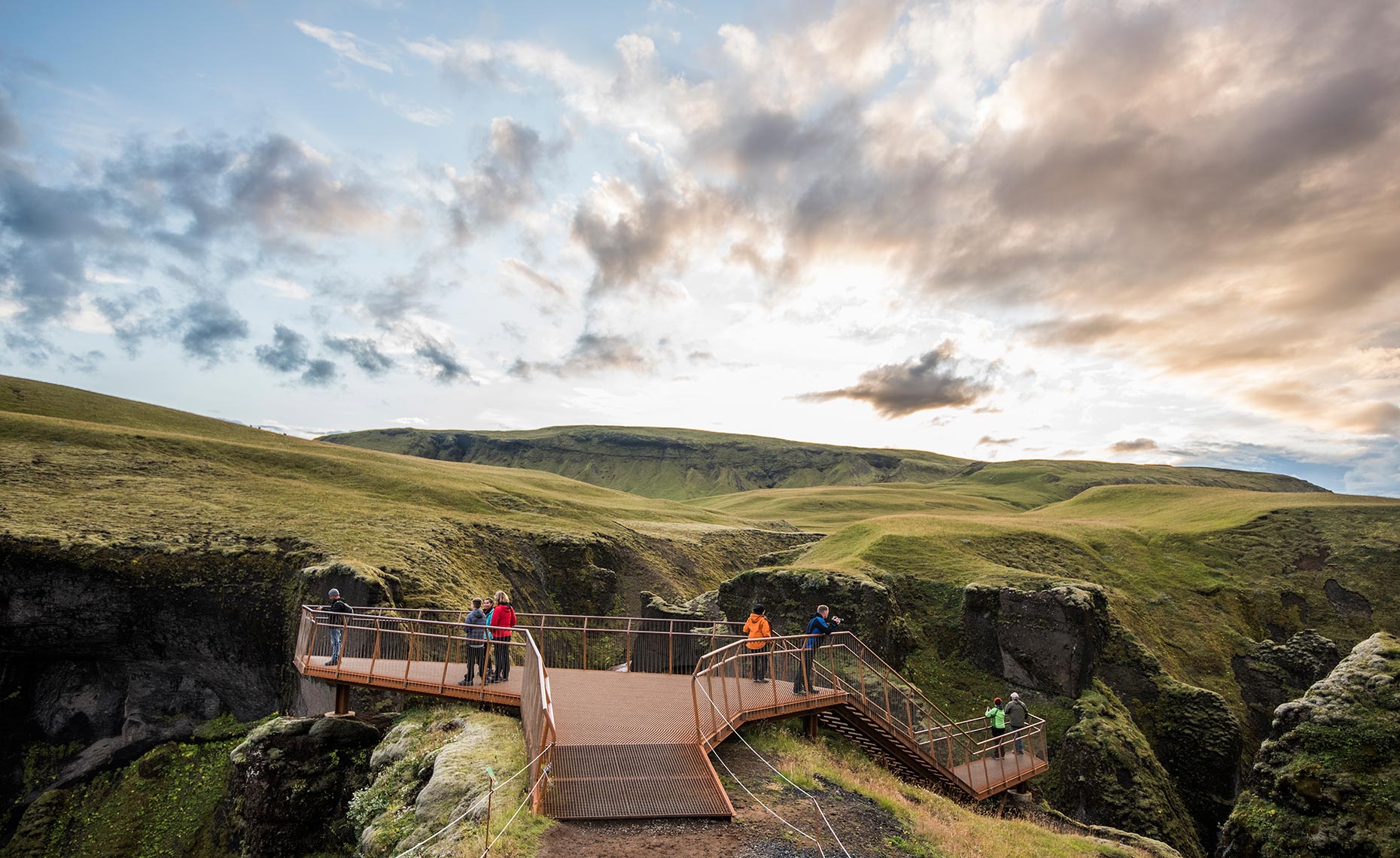 Observation Platform, Iceland - Designed by Arkis Architects