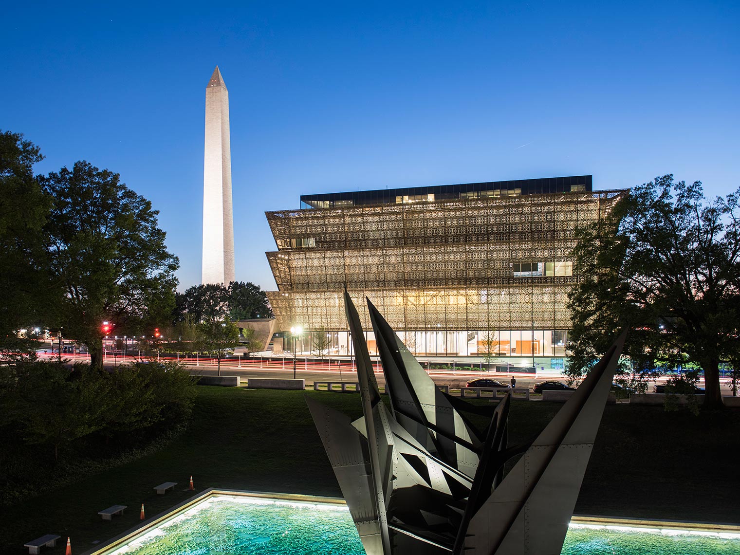 National Museum of African American History and Culture - Designed by David Adjaye