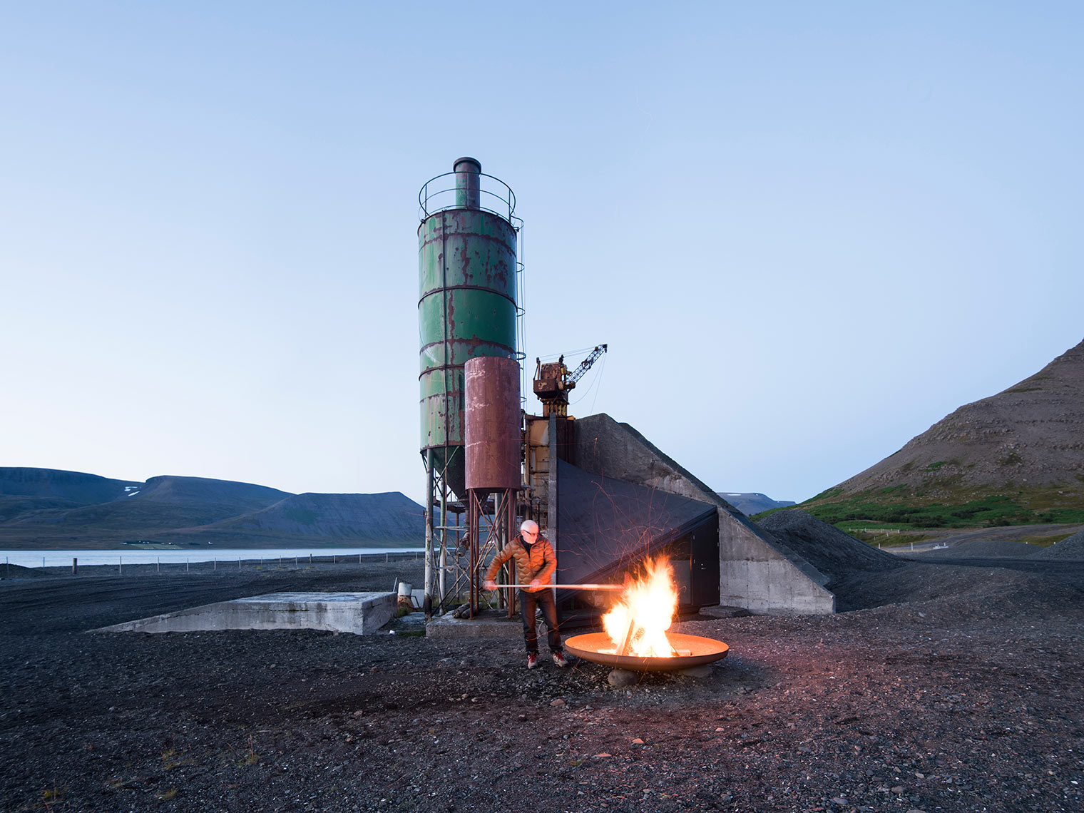 Concrete Factory Turned Into A Vacation Cabin: Westfjords, Iceland - PKdM Architects