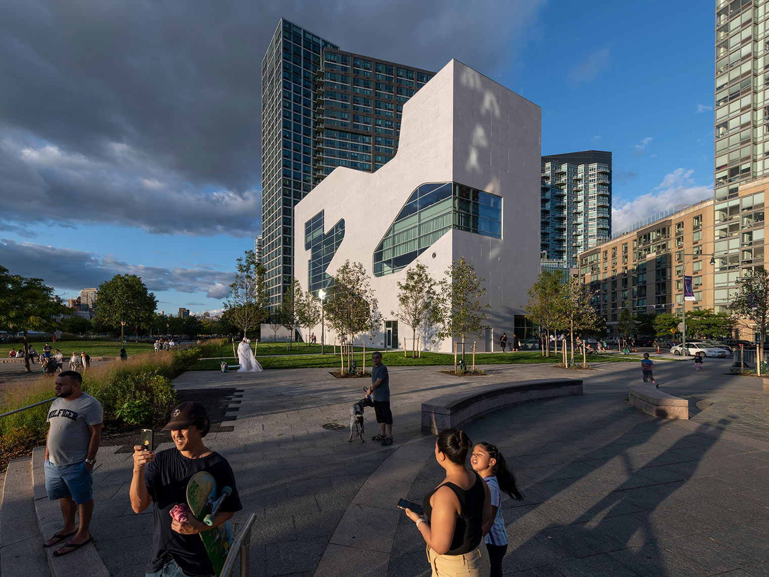 Queens Library - Designed by Steven Holl