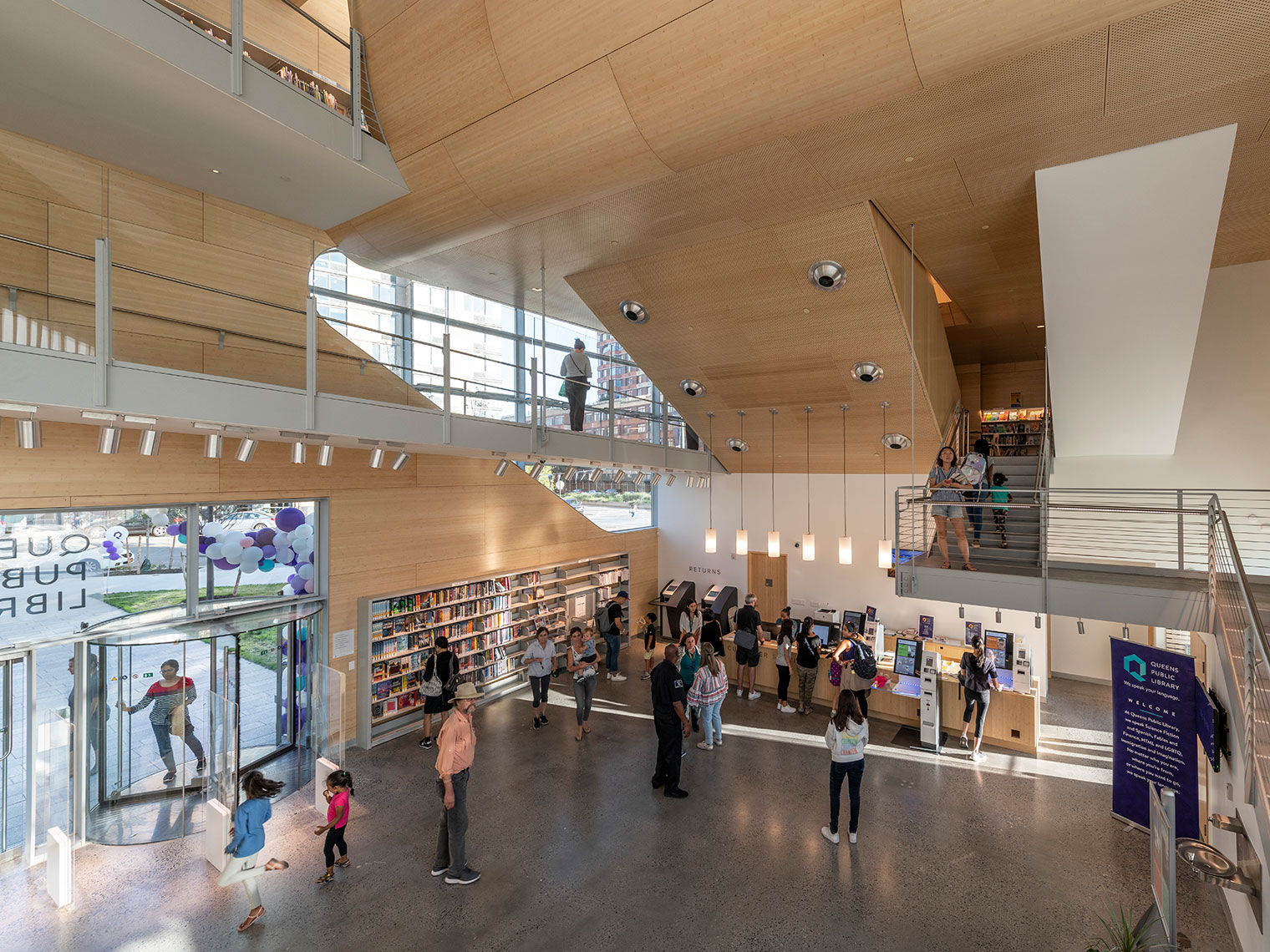 Queens Library - Designed by Steven Holl