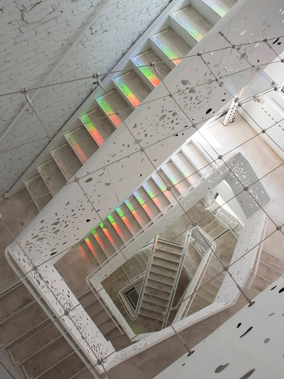 STEVEN HOLL | NYU Stairwell - NYC